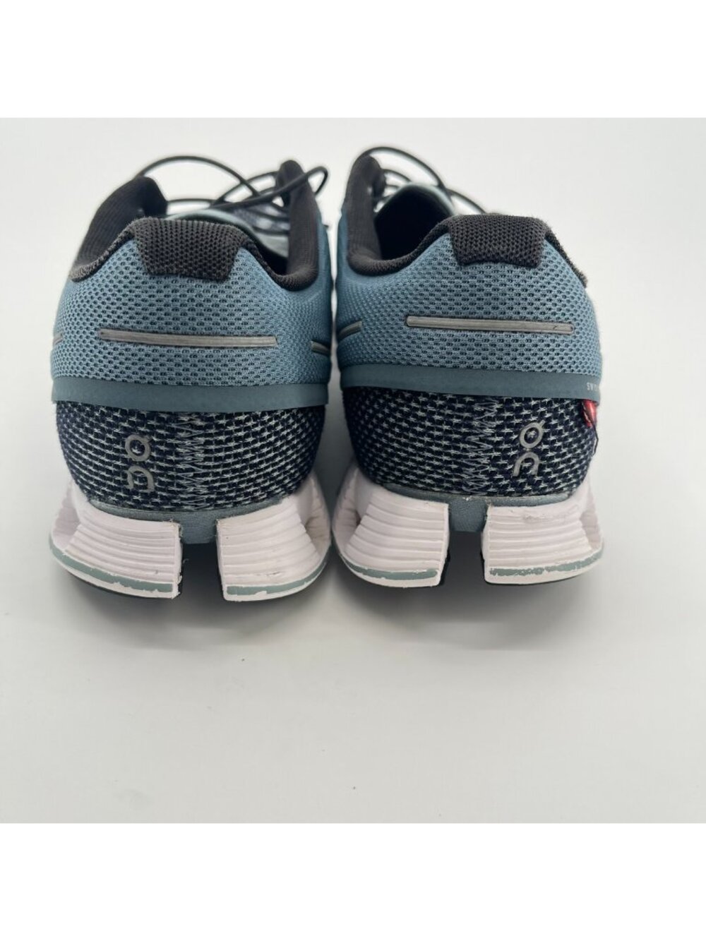 On Cloud 2 Womens Size 10 Blue White Athletic Running Walking Shoes Sneakers - Picture 6 of 12
